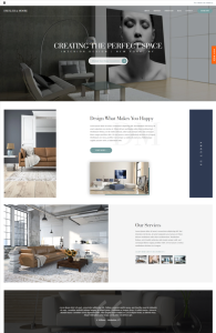 creation site web design interieur